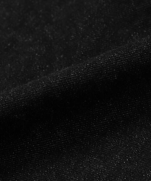 coen（コーエン）の「タックワイドデニムパンツ（デニムパンツ・レディース・ブラック/コバルトブルー・S/M/L）」の3枚目の写真