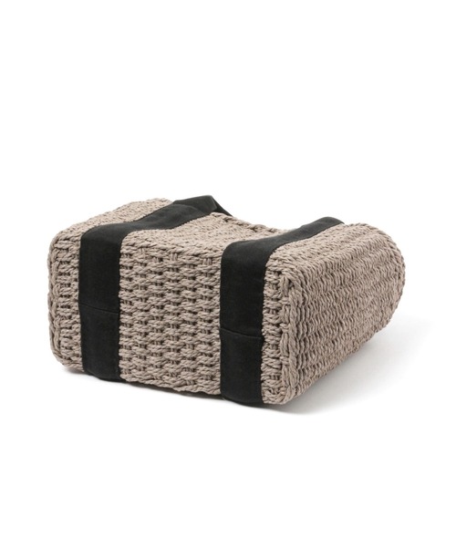 studio CLIP（スタディオクリップ）の「BOX雑材ショルダートート（ショルダーバッグ・レディース・ナチュラル/ライトグレー/ブラウン・FREE）」の5枚目の写真