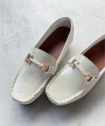 MELLOW by.enchanted（メローバイエンチャンテッド）の「【柔らか・履きやすい】MELLOW ソフトビットモカシンフラットシューズ（ローファー）」