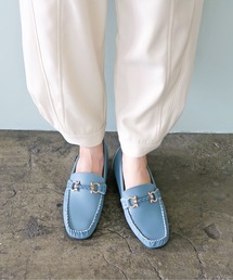 【柔らか・履きやすい】MELLOW ソフトビットモカシンフラットシューズ