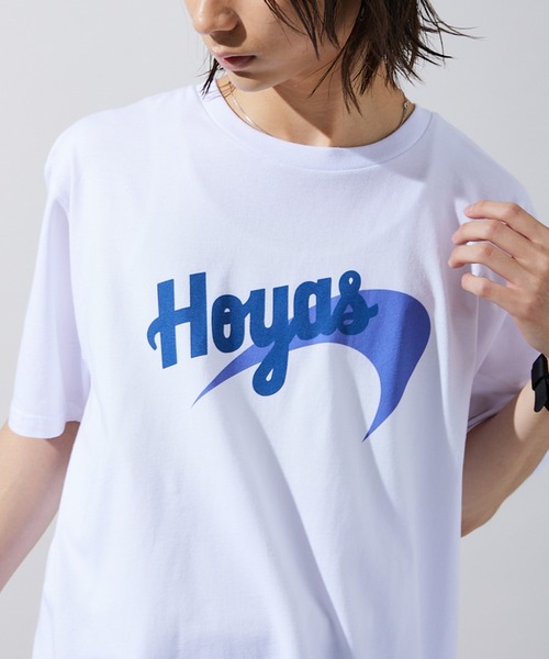 JOURNAL STANDARD（ジャーナルスタンダード）の「【ZOZO限定】LOSFORNIA STANDARD S/S TEE1 / プリントTシャツ（Tシャツ/カットソー・メンズ・ホワイト系その他2/ホワイト系その他4/ホワイト×ブルー/ホワイト系その他5/ホワイト×ブラック/ホワイト系その他6/ホワイト系その他7/ブラック×ホワイト/ホワイト系その他/ホワイト系その他3・XL/S/L/M）」の9枚目の写真