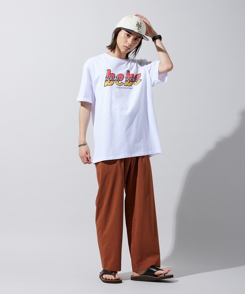 JOURNAL STANDARD（ジャーナルスタンダード）の「【ZOZO限定】LOSFORNIA STANDARD S/S TEE1 / プリントTシャツ（Tシャツ/カットソー・メンズ・ホワイト系その他2/ホワイト系その他4/ホワイト×ブルー/ホワイト系その他5/ホワイト×ブラック/ホワイト系その他6/ホワイト系その他7/ブラック×ホワイト/ホワイト系その他/ホワイト系その他3・XL/S/L/M）」の14枚目の写真