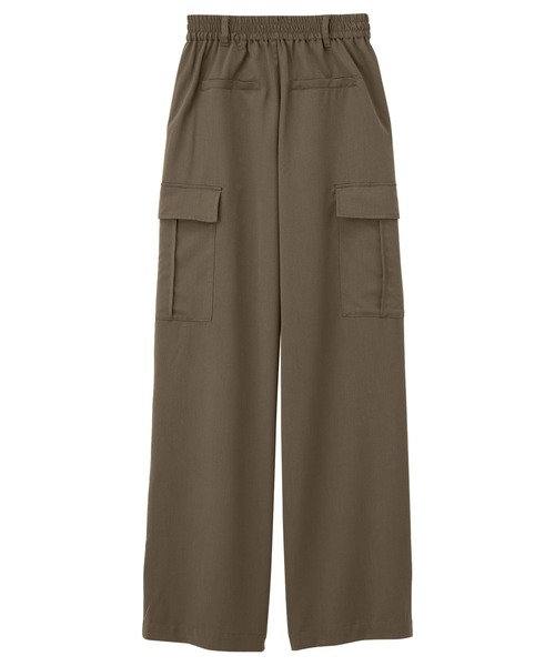 RANAN(ラナン)の「2WAYタックデザインカーゴパンツ(カーゴパンツ・レディース・カーキブラウン/アイボリー・L/LL/M)」の19枚目の写真