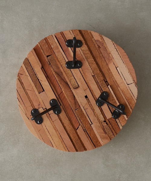 BIRTHDAY BAR(バースデイバー)の「パーケットディスプレイスタンド ラウンド(インテリア雑貨・レディース・ウッド・フリー)」の5枚目の写真