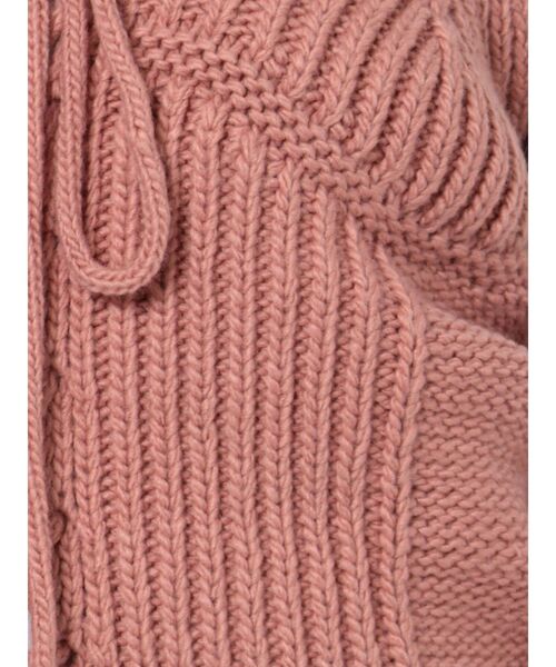 Ungrid（アングリッド）の「パッチワークニットビスチェ（ニット/セーター・レディース・チャコールグレー/ピンク/アイボリー・FREE）」の15枚目の写真