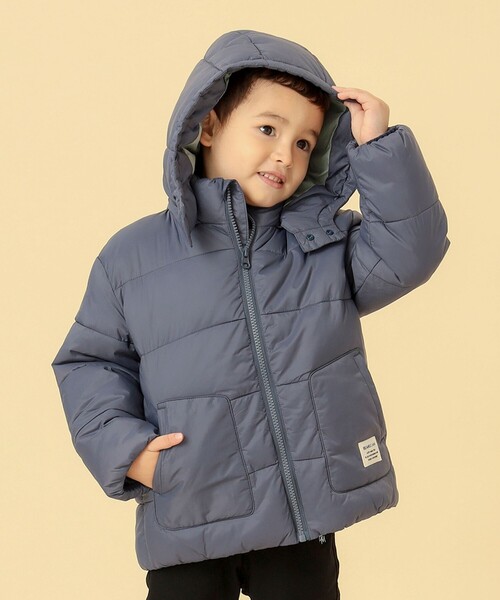 BEAMS mini（ビームスミニ）の「BEAMS mini / 機能綿 フード ブルゾン 23FW（90～150cm）（ブルゾン・キッズ・ネイビー/ピンク/その他1/その他2・100/150/110/130/120/140/90）」の14枚目の写真