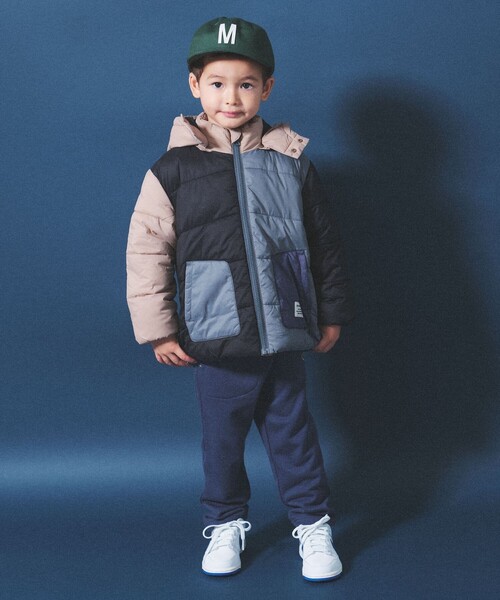 BEAMS mini（ビームスミニ）の「BEAMS mini / 機能綿 フード ブルゾン 23FW（90～150cm）（ブルゾン・キッズ・ネイビー/ピンク/その他1/その他2・100/150/110/130/120/140/90）」の18枚目の写真