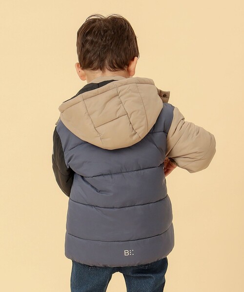 BEAMS mini（ビームスミニ）の「BEAMS mini / 機能綿 フード ブルゾン 23FW（90～150cm）（ブルゾン・キッズ・ネイビー/ピンク/その他1/その他2・100/150/110/130/120/140/90）」の21枚目の写真