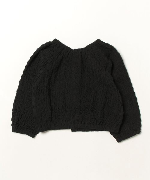 CALMIA（カルミア）の「シャーリング2WAYブラウス（90～150cm）（シャツ/ブラウス・キッズ・イエロー/ブラック/オフホワイト・110/150/140/90/100/120/130）」の14枚目の写真