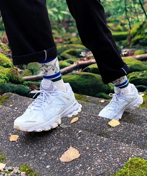 MOOMIN（ムーミン）の「MOOMIN / ムーミン レトロ ソックス 靴下 SOCKS RETRO MW NBJ（ソックス/靴下・レディース・オフホワイト/ホワイト系その他2/ピンク/ネイビー/ブルー/ホワイト/グレー・M/L）」の18枚目の写真