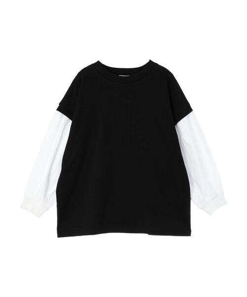 CRAFT STANDARD BOUTIQUE(クラフトスタンダードブティック)の「9分袖ショルダータックプルオーバー(Tシャツ/カットソー・レディース・グレイッシュベージュ/カーキ/ブラック・FREE)」の15枚目の写真