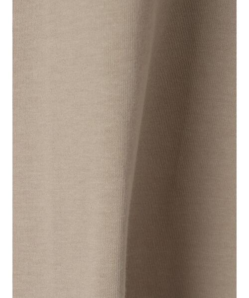 CRAFT STANDARD BOUTIQUE(クラフトスタンダードブティック)の「9分袖ショルダータックプルオーバー(Tシャツ/カットソー・レディース・グレイッシュベージュ/カーキ/ブラック・FREE)」の8枚目の写真