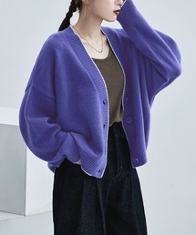 パイピングオーバーカーディガン