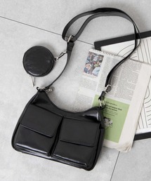 WEGO | WEGO/ポーチ付きポケットデザインショルダー(ショルダーバッグ)