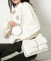 WEGO | WEGO/ポーチ付きポケットデザインショルダー(ショルダーバッグ)