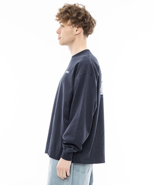 ELEMENT（エレメント）の「ELEMENT メンズ 【VAN】 VAN SPRAY LS ロンＴ 【2023年秋冬モデル】/エレメント長袖ロンT（Tシャツ/カットソー・メンズ・ホワイト/ネイビー・MEDIUM/X-LARGE/LARGE）」の10枚目の写真