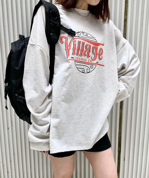 EPICKS（エピックス）の「ヴィンテージサークルプリントロンT（Tシャツ/カットソー・レディース・チャコール/ライトグレー/イエロー・M/XL/L）」の14枚目の写真