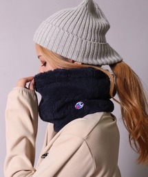 (LF)【Champion】ブランド マーク ボア フリース ネックウォーマー