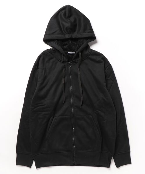 STYLEBLOCK（スタイルブロック）の「INSIDEボアフルZIPパーカー（パーカー・メンズ・ワイン/ミックスグレー/カーキ/ブルー/ブラック/チャコール・M/L/LL）」の16枚目の写真
