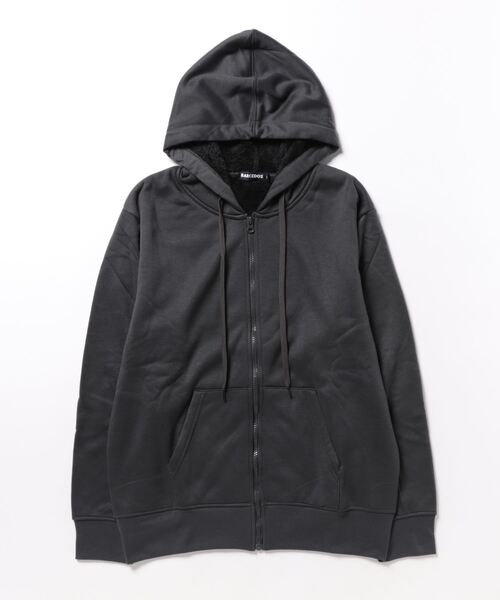 STYLEBLOCK（スタイルブロック）の「INSIDEボアフルZIPパーカー（パーカー・メンズ・ワイン/ミックスグレー/カーキ/ブルー/ブラック/チャコール・M/L/LL）」の14枚目の写真