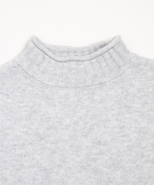 ALL ORDINARIES（オールオーディナリーズ）の「ムースプルオーバー（ニット/セーター・レディース・ベージュ/ブラック/イエロー/グレー・FREE）」の9枚目の写真