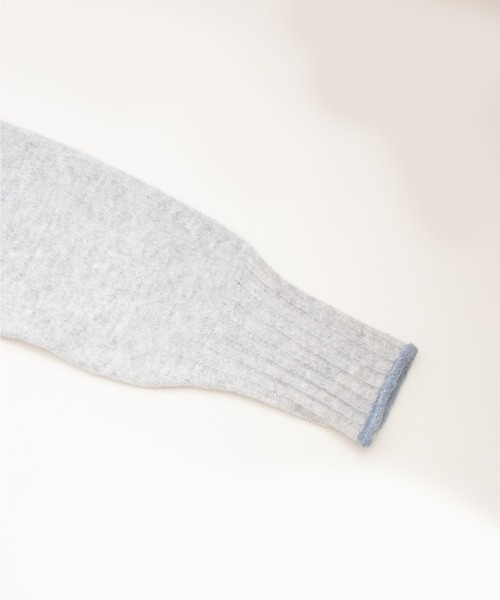 ALL ORDINARIES（オールオーディナリーズ）の「ムースプルオーバー（ニット/セーター・レディース・ベージュ/ブラック/イエロー/グレー・FREE）」の10枚目の写真