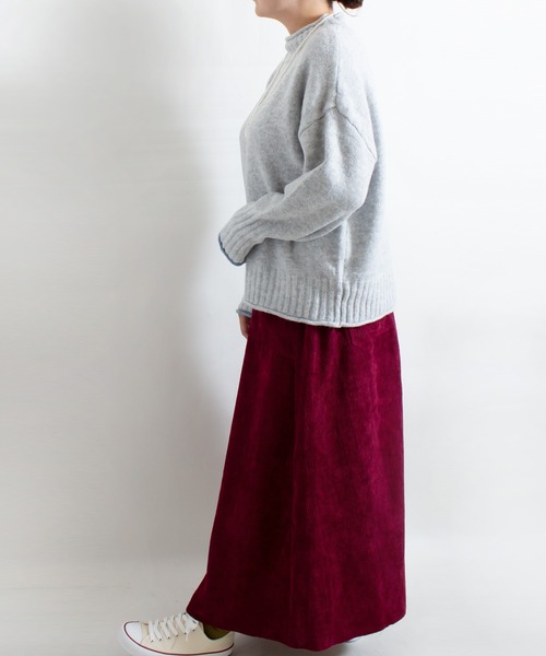 ALL ORDINARIES（オールオーディナリーズ）の「ムースプルオーバー（ニット/セーター・レディース・ベージュ/ブラック/イエロー/グレー・FREE）」の20枚目の写真