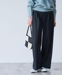 coen | イージービューティーワイドパンツ（WEB限定サイズ）(スラックス)