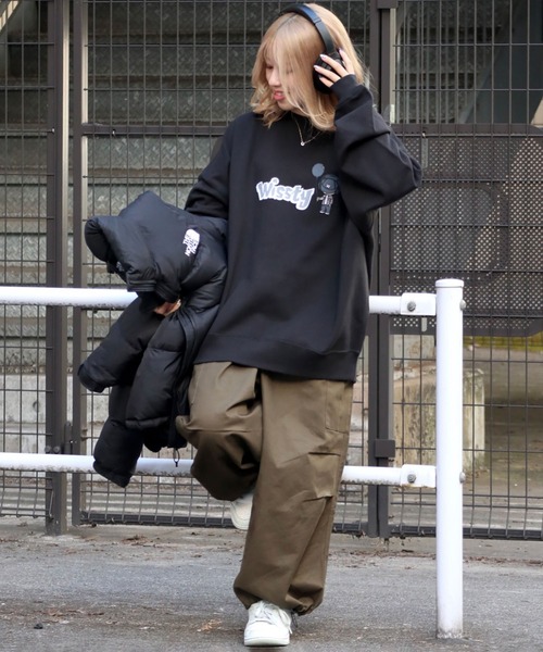 wissty（ウィスティー）の「wisstyキャラクタースウェット（スウェット・メンズ・グレー/ブラック・M/L）」の19枚目の写真