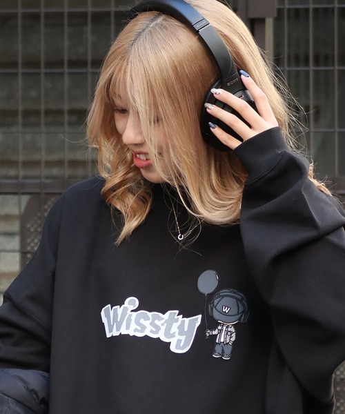 wissty（ウィスティー）の「wisstyキャラクタースウェット（スウェット・メンズ・グレー/ブラック・M/L）」の18枚目の写真