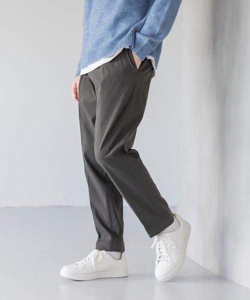 GLOBAL WORK(グローバルワーク)の「モーションテックテーパード+WARM/704812(その他パンツ・メンズ・ブラック/グレー系その他/ネイビー・X-LARGE/SMALL/MEDIUM/LARGE)」の9枚目の写真