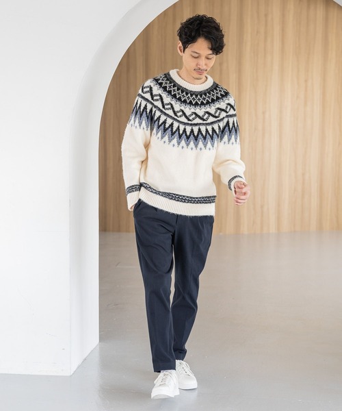 GLOBAL WORK(グローバルワーク)の「モーションテックテーパード+WARM/704812(その他パンツ・メンズ・ブラック/グレー系その他/ネイビー・X-LARGE/SMALL/MEDIUM/LARGE)」の10枚目の写真