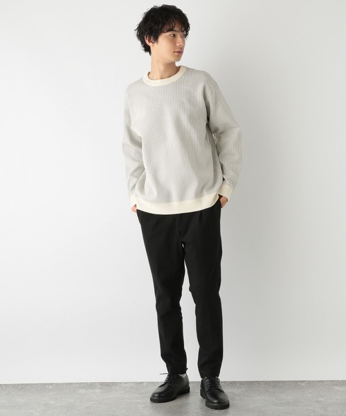 GLOBAL WORK(グローバルワーク)の「モーションテックテーパード+WARM/704812(その他パンツ・メンズ・ブラック/グレー系その他/ネイビー・X-LARGE/SMALL/MEDIUM/LARGE)」の13枚目の写真