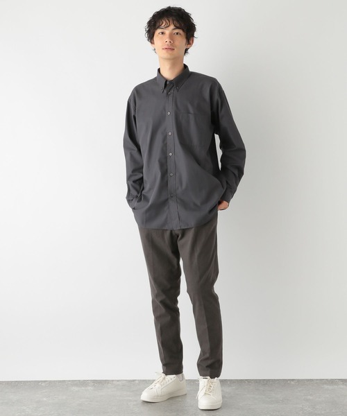 GLOBAL WORK(グローバルワーク)の「モーションテックテーパード+WARM/704812(その他パンツ・メンズ・ブラック/グレー系その他/ネイビー・X-LARGE/SMALL/MEDIUM/LARGE)」の21枚目の写真