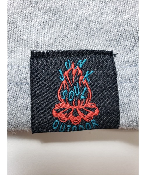 JUNKSOUL(ジャンクソウル)の「JUNKSOUL OUTDOOR/カレーキャンプ場ロンT (M4)(Tシャツ/カットソー・キッズ・マスタード/ホワイト・110/150/130/140/100/120/160)」の9枚目の写真