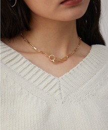 インフィニティモチーフ2連ネックレス