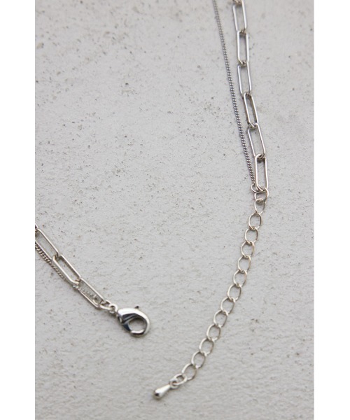 AZUL by moussy（アズールバイマウジー）の「インフィニティモチーフ2連ネックレス（ネックレス・レディース・ゴールド系その他/シルバー・FREE）」の9枚目の写真