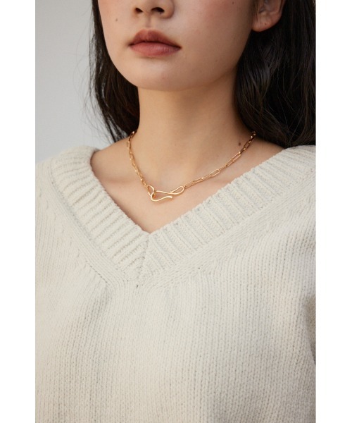 AZUL by moussy（アズールバイマウジー）の「インフィニティモチーフ2連ネックレス（ネックレス・レディース・ゴールド系その他/シルバー・FREE）」の12枚目の写真