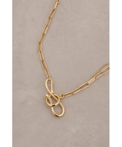 AZUL by moussy（アズールバイマウジー）の「インフィニティモチーフ2連ネックレス（ネックレス・レディース・ゴールド系その他/シルバー・FREE）」の14枚目の写真