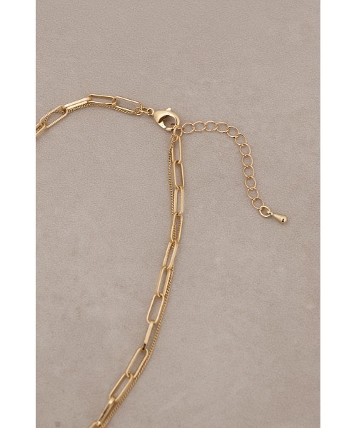 AZUL by moussy（アズールバイマウジー）の「インフィニティモチーフ2連ネックレス（ネックレス・レディース・ゴールド系その他/シルバー・FREE）」の15枚目の写真