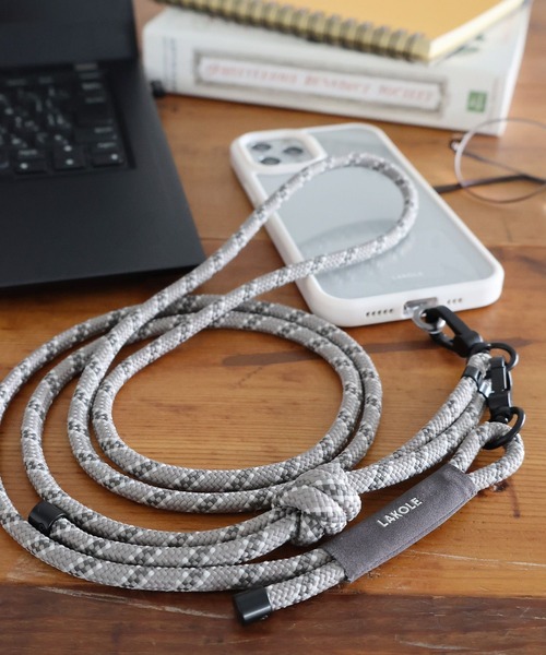 LAKOLE（ラコレ）の「ミックスカラーマルチスマホストラップ / 993223（スマホグッズ・レディース・その他1/その他6/その他8/その他2/その他7/その他4/その他3/その他5・FREE）」の2枚目の写真