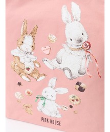 PINK HOUSE（ピンクハウス）の「クッキーラビッツプリントバッグ