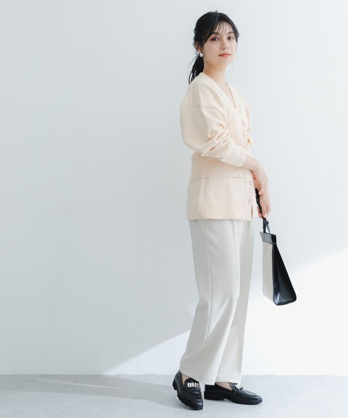 URBAN RESEARCH ROSSO WOMEN（アーバンリサーチ　ロッソ）の「ウエストシェイプカーディガン（カーディガン/ボレロ・レディース・アイボリー/イエロー・FREE）」の6枚目の写真