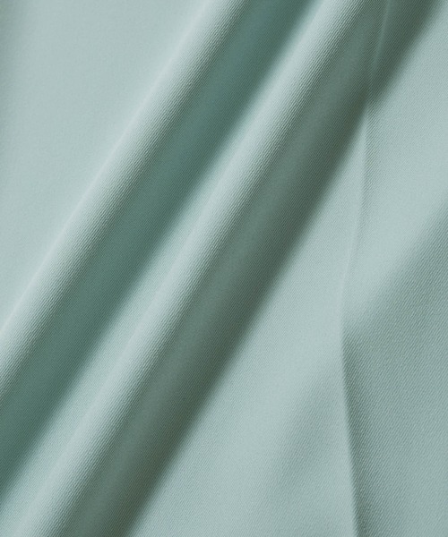 JUNRED（ジュンレッド）の「セットアップ対応 / ドレープダブルクロスマキシフレアパンツ（スラックス・メンズ・ブラック/ミント/グリーン系その他2・L/M/S）」の11枚目の写真