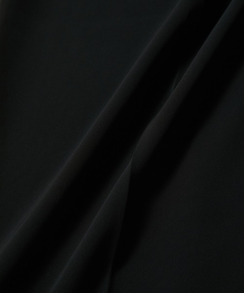 JUNRED（ジュンレッド）の「セットアップ対応 / ドレープダブルクロスマキシフレアパンツ（スラックス・メンズ・ブラック/ミント/グリーン系その他2・L/M/S）」の12枚目の写真