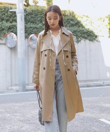 【S Size Line】◆ベーシックツイルトレンチコート