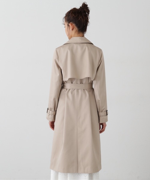 N.（N. Natural Beauty Basic）（エヌエヌナチュラルビューティーベーシック）の「【S Size Line】◆ベーシックツイルトレンチコート（トレンチコート・レディース・ベージュ/ライトベージュ・SMALL/MEDIUM）」の22枚目の写真