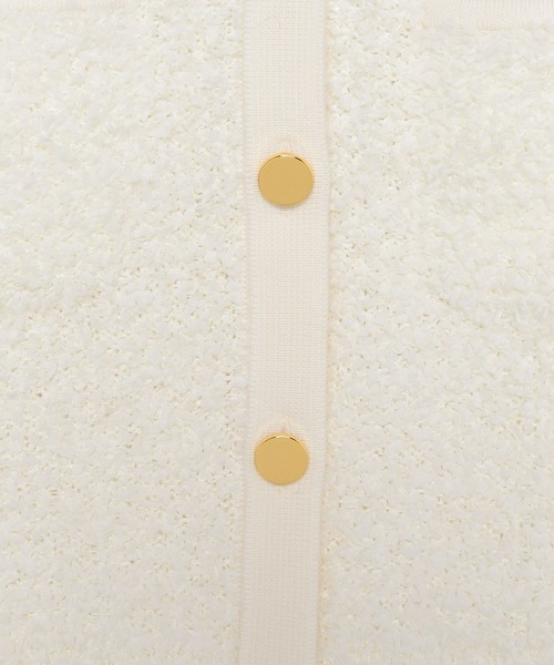 ANAYI（アナイ）の「モールコンビクルーネックジレ（ニット