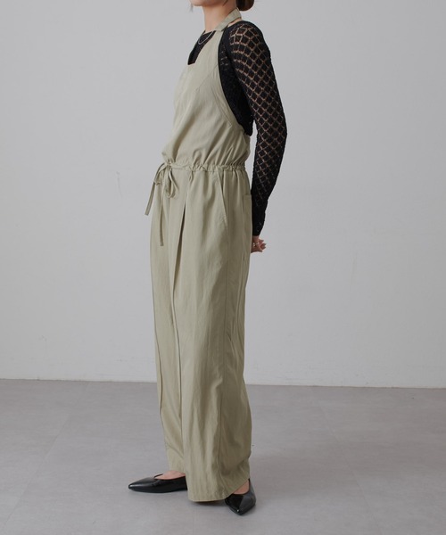 Lui's(ルイス)の「ホルターネックサロペット(その他パンツ・レディース・モスグリーン/ブラック・FREE)」の17枚目の写真