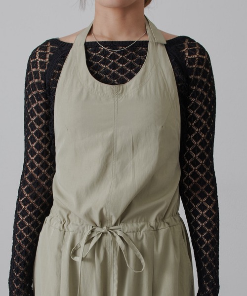 Lui's(ルイス)の「ホルターネックサロペット(その他パンツ・レディース・モスグリーン/ブラック・FREE)」の11枚目の写真